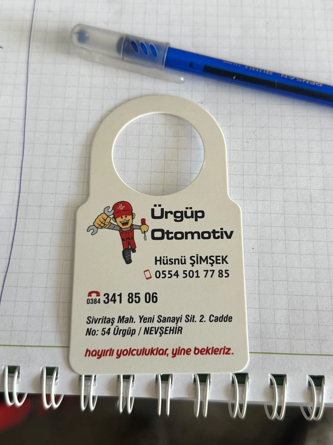 Ürgüp Otomotiv iletişim bilgileri