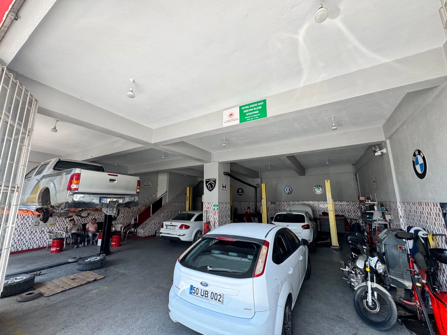 Ürgüp Otomotiv bakım alanı
